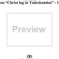 Partita on "Christ lag in Todesbanden" - 1