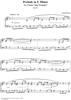 Prelude in E minor - No. 9 from "Nine Preludes" op. 103