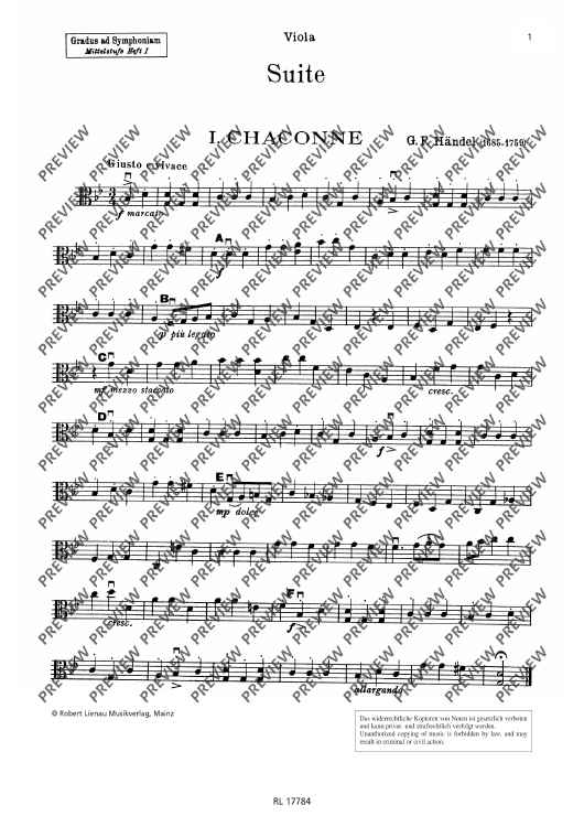 Gradus ad Symphoniam Intermediate level - Viola