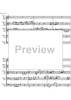 Fugue c minor BWV 574 - Score