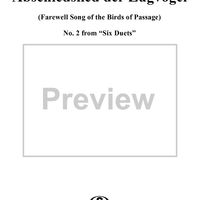 Abschiedslied der Zugvögel