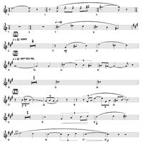 Veronique - Alto Saxophone 2