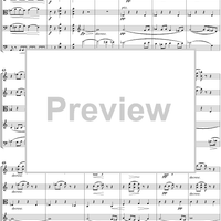 Quintet in C Major, Movement 1 - Score