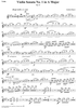 Violin Sonata No. 1 - Violin