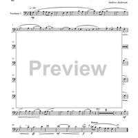 Variations on Auld Lang Syne - Trombone 3