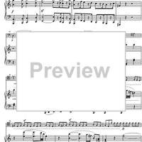 Sonata No. 4 C Major Op.102 No. 1 - Score