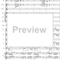 Mass No. 18 in C Minor, No. 12: Benedictus - Full Score