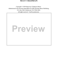 Thank You For The Blood