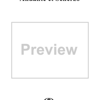 Andante et Scherzo - Flute