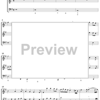 Suite in E Minor Op. 1, No. 6 - Score