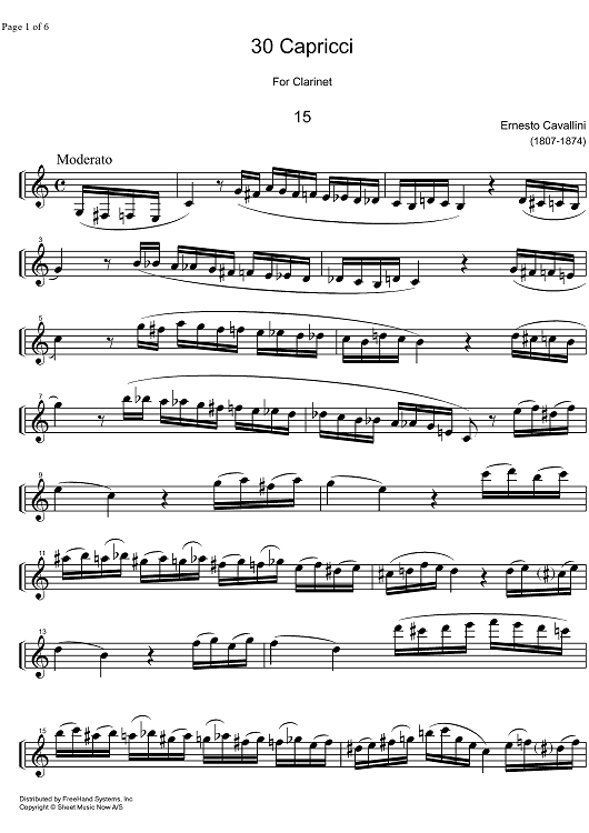 Capriccio No.15 C Major