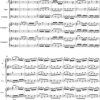 Double Clavier Concerto No. 1 in C Minor, Movement 3   (BWV 1060) - Score