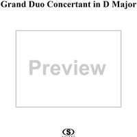 Grand Duo Concertant in D major, Op. 87, No. 3 - Flute 1