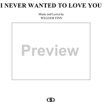 I Never Wanted to Love You