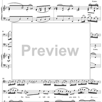 "Komm, süsses Kreuz", Aria, No. 57 from "St. Matthew Passion" - Piano Score