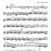 Little Fugue - Part 1 Clarinet in Bb