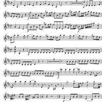 Divertimento No. 2 D Major KV131 - Violin 2