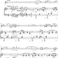 Andante and Allegro - Piano Score