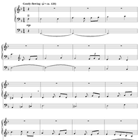 Trio on "Good Christians All, Rejoice"