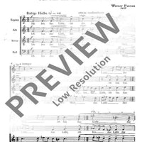 Vier kleine Motetten - Choral Score