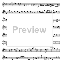 Divertimento No. 7 D Major KV205 - Violin