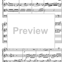 Quartet D Major KV285 - Score