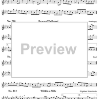 Nos. 201-219: Reels, Strathspeys and Schottisches