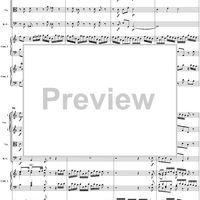 Double Clavier Concerto No. 2 in C Major, Movement 1   (BWV 1061) - Score