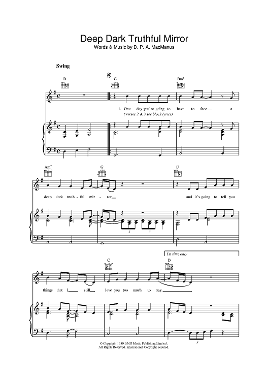 Deep Dark Truthful Mirror