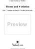 7 Variations on Bianchi's Vien quà, Op. 7, J53: Theme