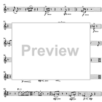 Pas de quatre (3 impromptus) - Flute 4