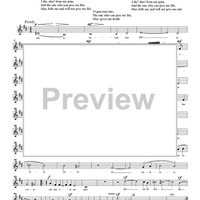 Moro lasso al mio duolo - Clarinet in B-flat