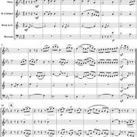 Suite for Woodwind Quintet, No. 2: Allegretto scherzando - Score