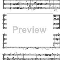 Quartet No. 3 in E-flat minor (es-moll) - Score
