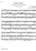Sonata G Major - Score