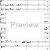 Soprano aria from Cantata no. 132  ("Bereitet die Wege, bereitet die Bahn") - Full Score