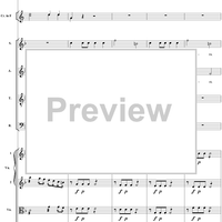 Chorus: Se gloria il crin ti cinse, No. 17 from "Lucio Silla", Act 2 - Full Score