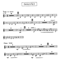 Variazioni su un tema di Prokofiev - Horn in F 2
