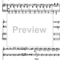 Hungarian Dance No. 5 - Score