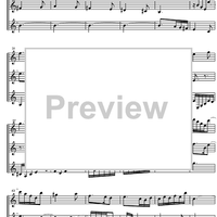 Three Part Sinfonia No.11 BWV 797 g minor - Score