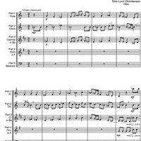Birthday Variations Carl Nielsen - Score