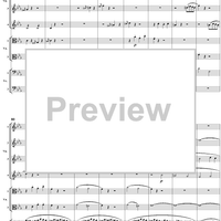 String Octet, Op. 20, Movement 4 - Score