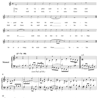 Chorale Preludes, Part II, Zur Zeit der Verfolgung, 15. Mag ich Unglück nicht widerstahn