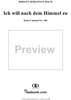 "Ich will nach dem Himmel zu", Aria, No. 3 from Cantata No. 146: "Wir müssen durch viel Trübsal" - Alto