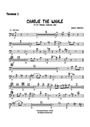 Charlie the Whale - Trombone 2