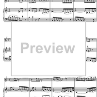 Sonata A Major BWV 1014 - Score
