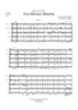 Two Military Marches - Score