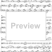 Piano Quartet No. 3 in C Minor, Movement 3 - Piano Score