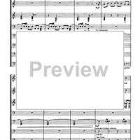 A Witness For My Lord - Score