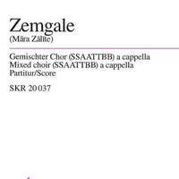 Zemgale - Choral Score